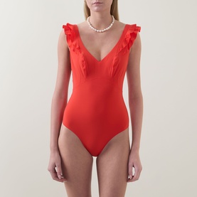 Glam Frill Swimsuit