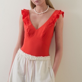 Glam Frill Swimsuit