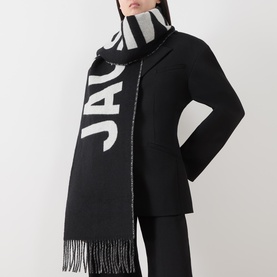 L'echarpe Logo Tassel Scarf
