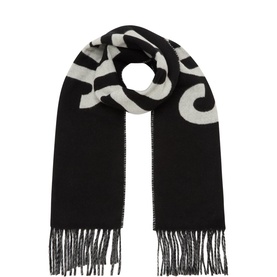 L'echarpe Logo Tassel Scarf