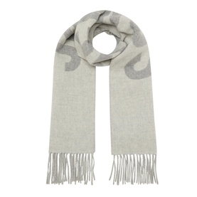 L'echarpe Logo Tassel Scarf