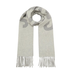 L'echarpe Logo Tassel Scarf
