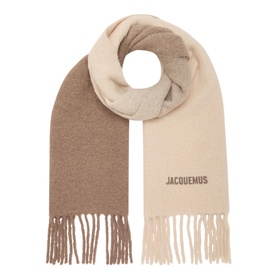 L'echarpe Moisson Logo Tassel Scarf