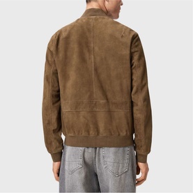 Morten Suede Bomber Jacket