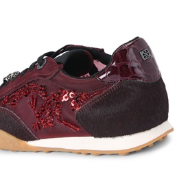 Lavender Beaded Trainers