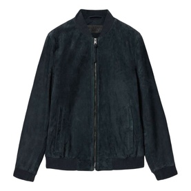Morten Suede Bomber Jacket