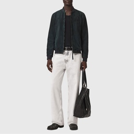 Morten Suede Bomber Jacket