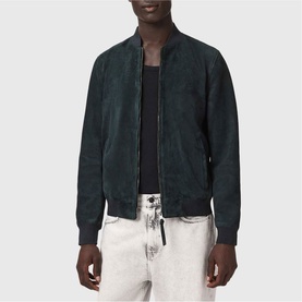 Morten Suede Bomber Jacket
