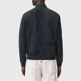 Morten Suede Bomber Jacket