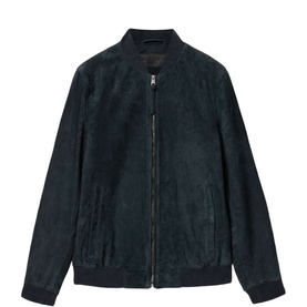 Morten Suede Bomber Jacket
