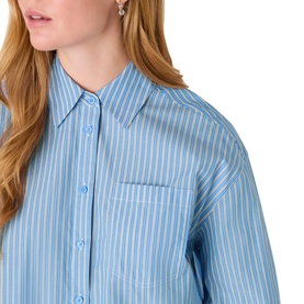 Stripe Patch Pocket Shirt