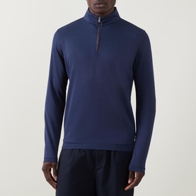 Albatross Piqu&eacute; Quarter Zip Sweatshirt