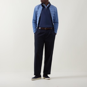 Albatross Piqu&eacute; Quarter Zip Sweatshirt