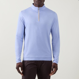 Albatross Piqu&eacute; Quarter Zip Sweatshirt