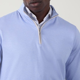 Albatross Piqu&eacute; Quarter Zip Sweatshirt