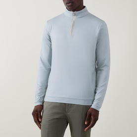 Albatross Piqu&eacute; Quarter Zip Sweatshirt