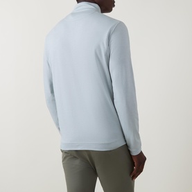 Albatross Piqu&eacute; Quarter Zip Sweatshirt