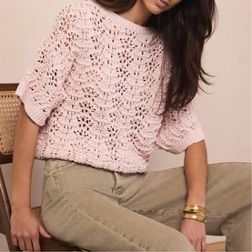 Stitchy Batwing Knitted Sweater