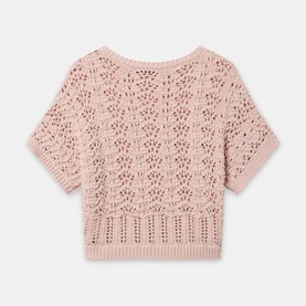 Stitchy Batwing Knitted Sweater