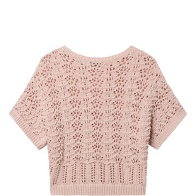 Stitchy Batwing Knitted Sweater