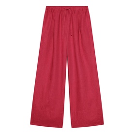 Linen Wide Leg Trousers