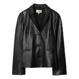 Ellis Nappa Leather Blazer