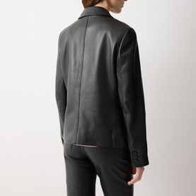Ellis Nappa Leather Blazer