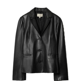 Ellis Nappa Leather Blazer