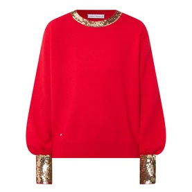 Cashmere Sequin Sweater