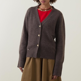 Cashmere Knitted Cardigan