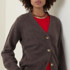 Cashmere Knitted Cardigan