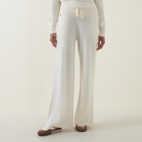 Drawstring Cashmere Trousers