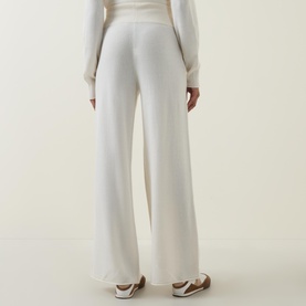 Drawstring Cashmere Trousers