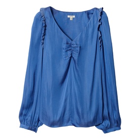 Frill Ruched Blouse