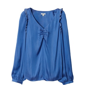 Frill Ruched Blouse