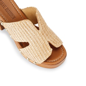 Sunkissed Raffia Block Sandals