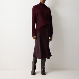 Bias Flared Skirt