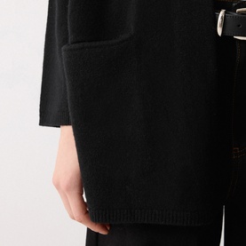 Open-Front Knit Cardigan