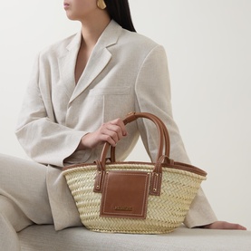 The Small Soli Basket Bag