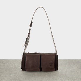 Utilitaire Leather Shoulder Bag