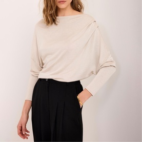 Ruched Draped Top