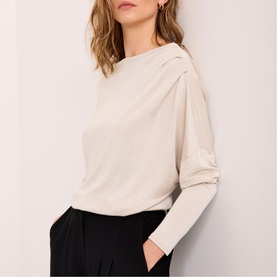 Ruched Draped Top
