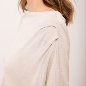 Ruched Draped Top
