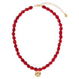 Beaded Charm Necklace