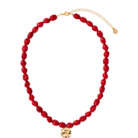 Beaded Charm Necklace