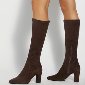 Simple Wide Fit Knee High Boots