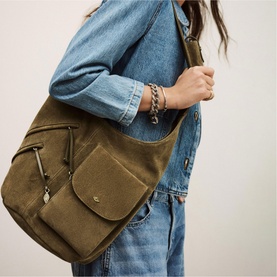 YouYou Multi Pocket Bucket Bag