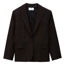 Hocee Pinstripe Suit Jacket