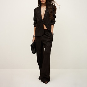 Hocee Pinstripe Suit Jacket