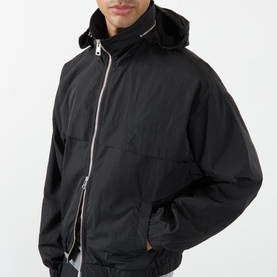 Embossed Ami de Coeur Windbreaker Jacket